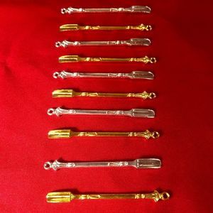 10 Gold & Silver Spoon Pendants Necklace Charms :)